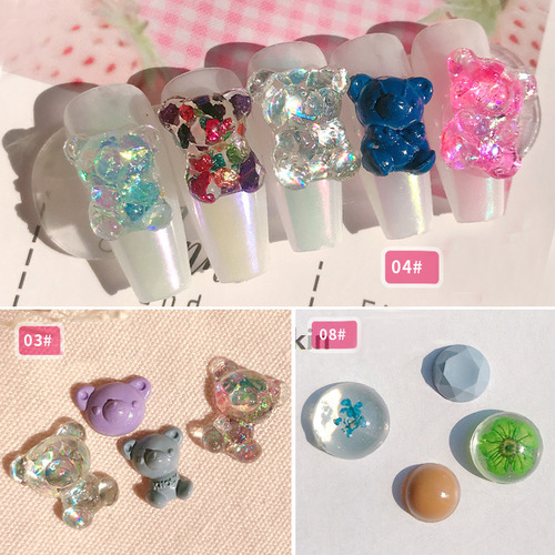 1 Uds. Accesorios De Silicona 3d For Uñas, Molde For Tallar