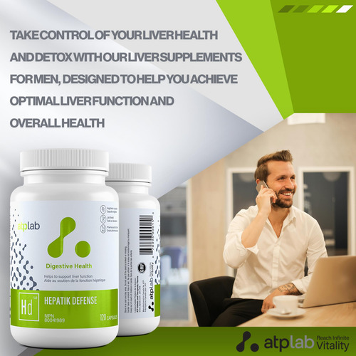 Supplement Atp Lab Hepatik Defense Liver Support 120 Caps