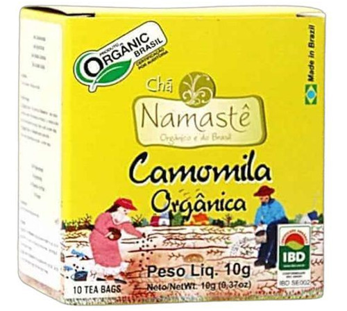 Kit 2x: Chá De Camomila Orgânico Namastê 10 Sachês