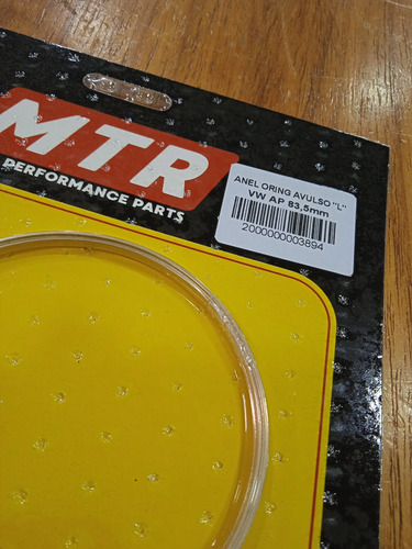 Junta Cabeçote Oring L Mtr 82,5 Para 1.8 20v Audi / Golf