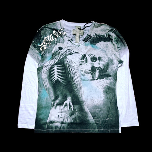 Polo Ufc Manga Larga Estilo Affliction, Xtreme