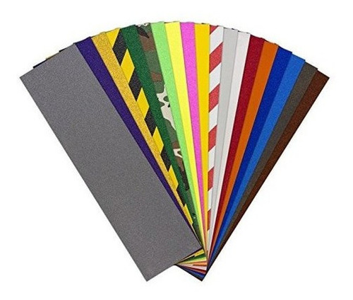 Jessup Hojas Antiderrapantes De Colores Para Patineta 9 X 33