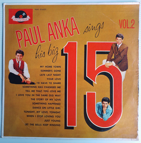 Lp Paul Anka His Big Sings Vol 2