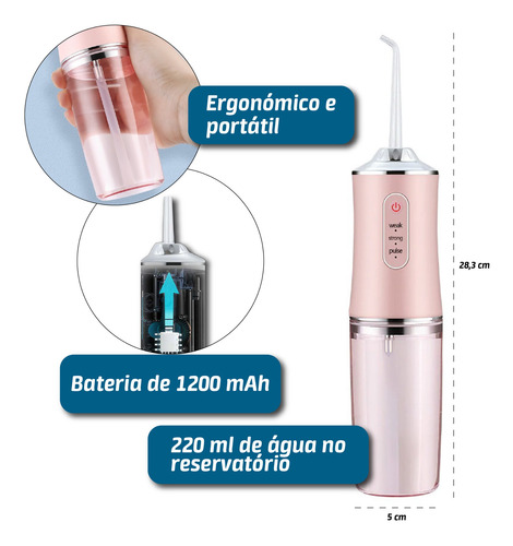 Imagem 6 de 7 de Irrigador Dental Higienização Eficiente De Fácil Manuseio