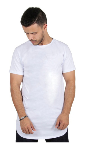 Camiseta Camisa Blusa Oversized Longline Masculina Swag