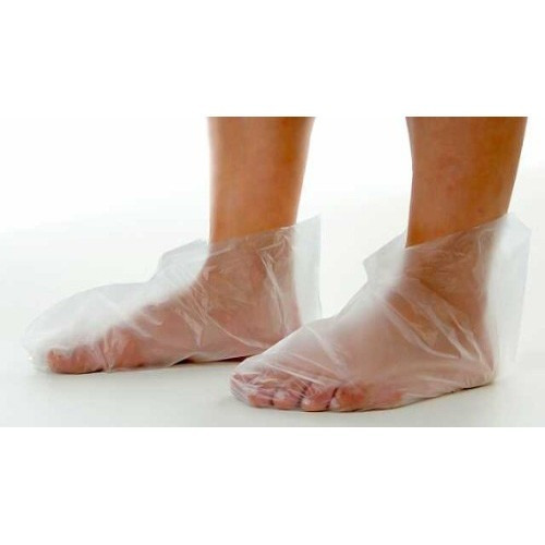 Botinha Plástica Descartável Pedicure 10 Pcts C/100unid Cada