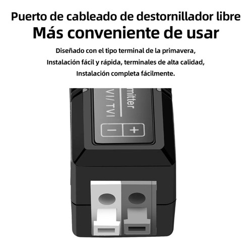 Kit 4 Par Transceptores Balun 4 Par Corriente Dahua Fhd Cctv