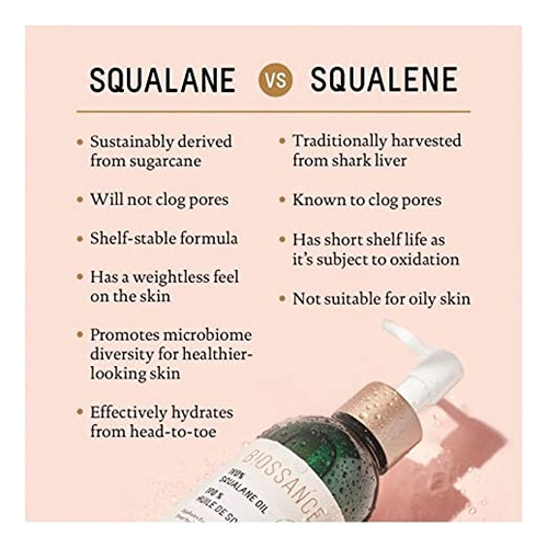 Oil Biossance 100% Esqualano Sustentável Para Rosto E Corpo