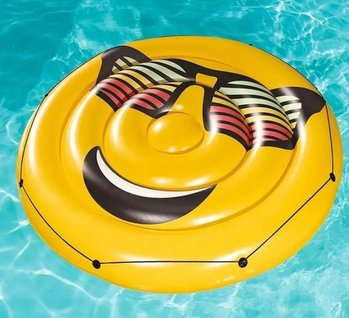 Emoji Gigante Inflable Lentes Bestway 1.88 Ø Piu Online