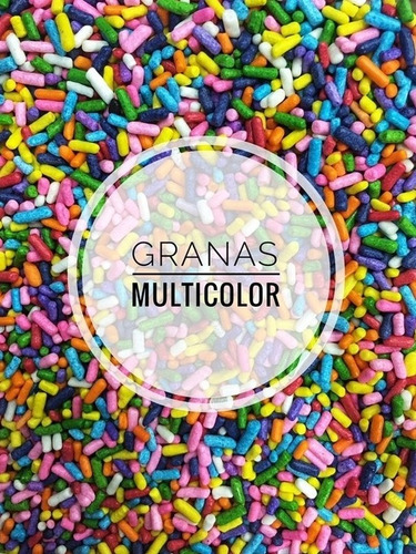 Grana Multicolor X 100 Gramos
