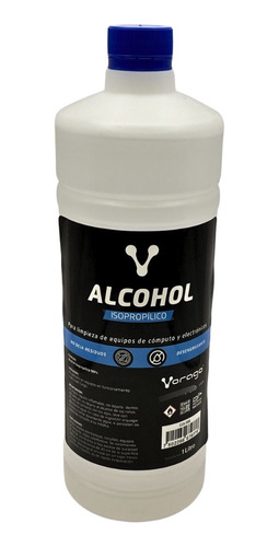 Alcohol Vorago 1 Litro Para Limpieza De Equipos De Computo