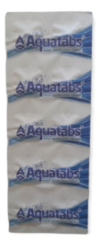 Aquatabs Purificación Agua Potable Camping Excursión 100 Lts