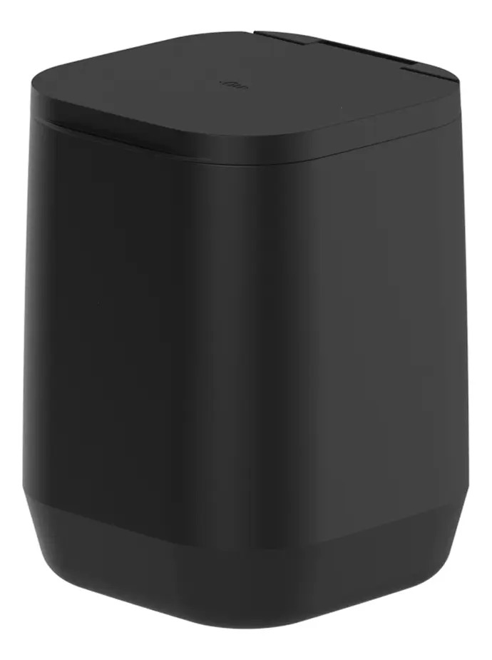 Lixeira de Piso/Parede LX450 Aura 6L - Ou Preto