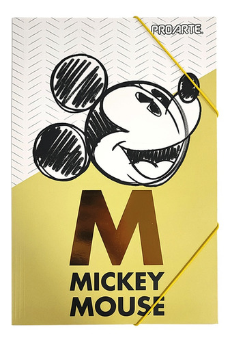 Carpeta Con Elastico Oficio Mickey Proarte