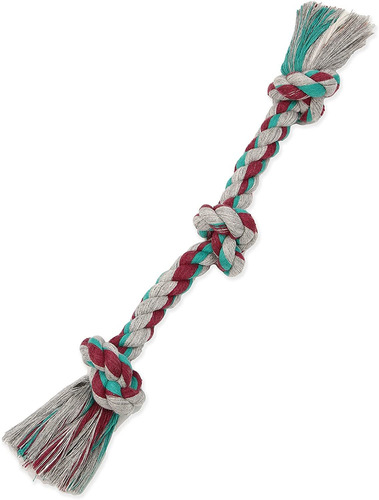 Mammoth Flossy Chews Color Rope Tug  Premium Cotton-poly Tug