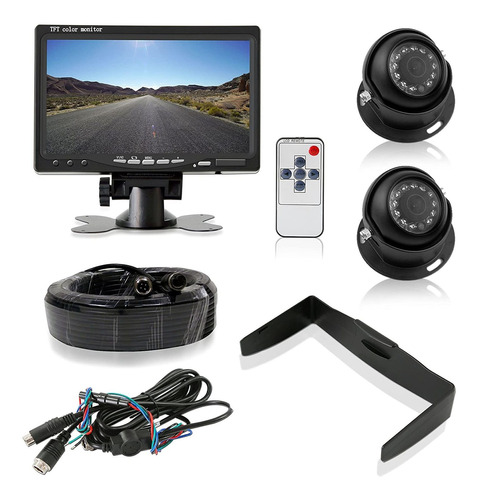  Backup Camera System With  Weatherproof Cams  Â¿ Rear ...