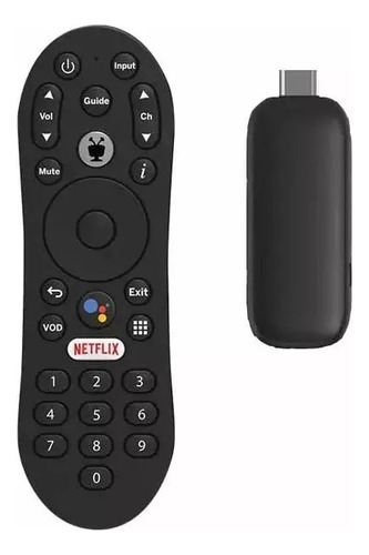 Tivo Stream | Evofuse 32gb | Netflix 4k Certificado | Android Tv Negro De Voz