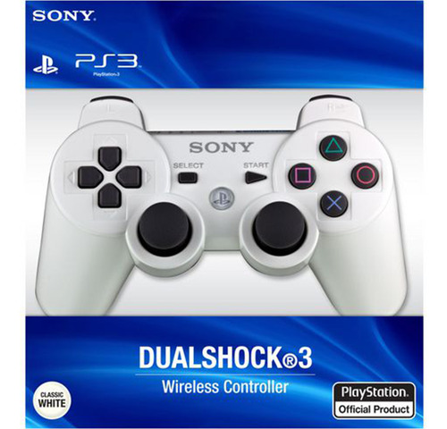 Joystick Inalámbrico Sony Playstation Dualshock 3 Blanco Blanco
