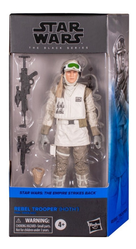 Figura Soldado Rebelde Hoth Star Wars Black Series