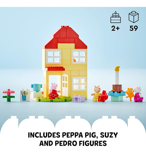 Lego Duplo Casa De Cumpleaños De Peppa Pig Set De Juego Con