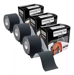 Fita cinesiológica Kinatape Ktape Kinesiotape Kinesiotape Kinesiotape Kinesiológica Fita cinesiológica Fita esportiva Qatarshop 3 unidades