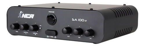 Amplificador Ll Nca Sa100st Sl - 60w 4ohms Cor Preto Potência De Saída Rms 60 W