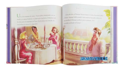 Libro Aventuras De Princesas Valientes Disney Tapa Dura +5