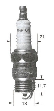 Imagen 2 de 3 de Bujia Encendido Ford F100 Todos V8 Cilindros