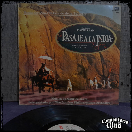 Maurice Jarre A Passage To India Soundtrack 1985 Vinilo Lp