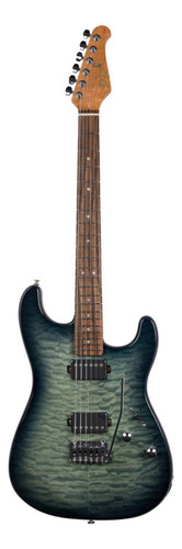 Guitarra Seizi Vintage Ronin Plus Quilted Blue