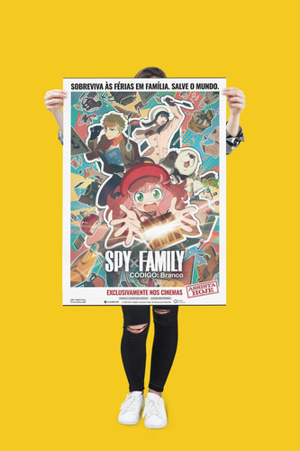 Superpôster Anime Invaders - Spy X Family, De Editora Europa. Editorial Europa, Capa Mole, Edição 2024-06-24 00:00:00 Em Português