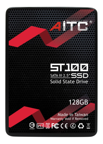 Imagen 1 de 1 de Disco Ssd Interno 128gb 2.5 Sata3 Aitc