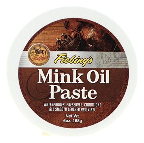 Fiebings Mink Oil Paste For Smooth Leather And Vinyl Conditi