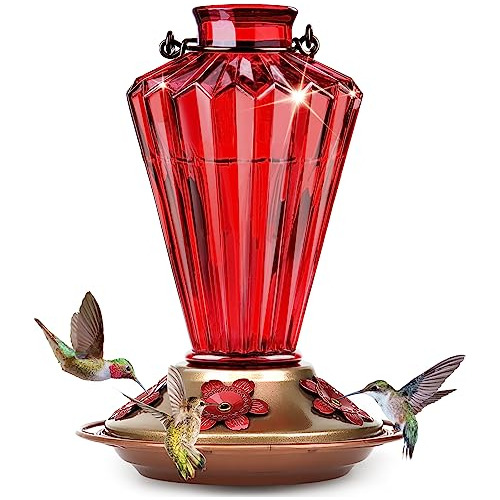 Hummingbird Feeder, 18017r Hummingbird Feeders For Outd...