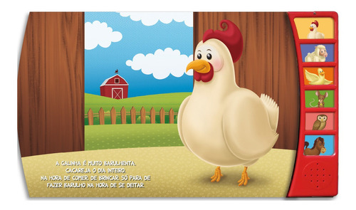 Imagem 2 de 2 de Livro Infantil Conhecendo Os Sons Da Fazenda Cavalo