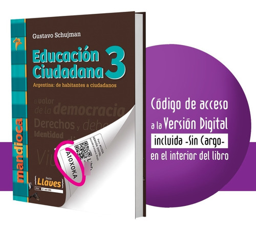 Educacion Ciudadana 3 - Serie Llaves - Ed. Mandioca