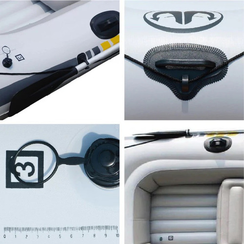 Bote Inflable Aquamarina Motion Con Motor Electrico