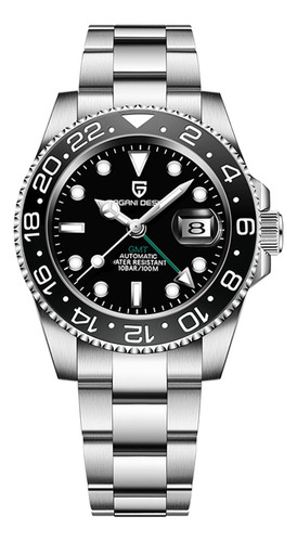 Reloj Automático Gmt Para Hombre Pagani Design