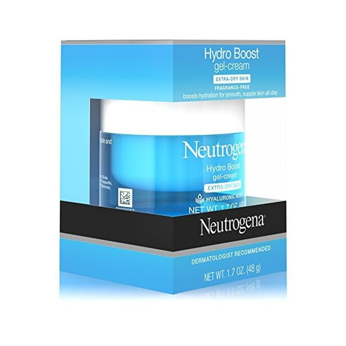 Neutrogena Hydro-boost Gel Crema, Extra-dry Skin, 1,7 Onzas