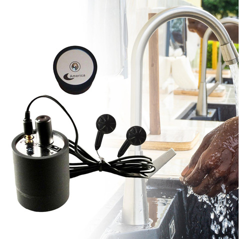 A Través De La Pared Micrófono Audio Oído Escuchar Prueba