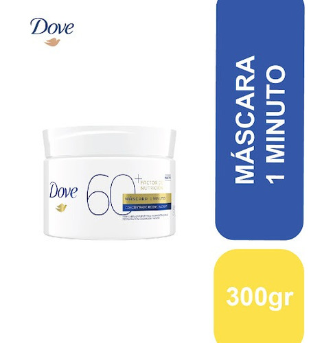 Baño De Crema Dove Reconstrucción 60+ 300gr