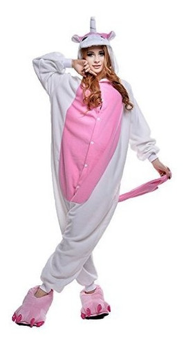 Canasour Adulto Unicornio Onesie Pijamas Trajes De Cosplay A