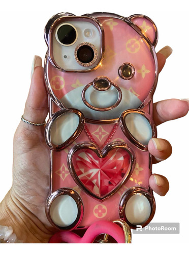 Funda Para iPhone 15 Promax Oso Aesthetic  Importado