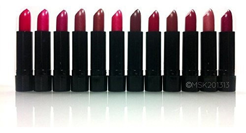 Princessa Aloe Lipsticks Set - 12 Colores De Moda / Larga Du