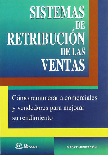 Libro Sistemas De Retribución De Las Ventas