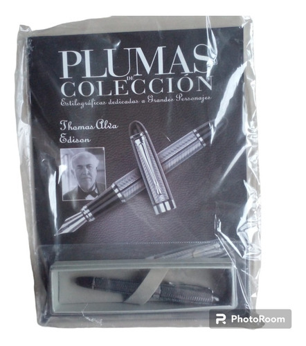 Revista + Plumas De Colección N° 4 Thomas Edison.