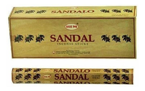 Sandalia Hem (sándalo) - Caja De Seis Tubos De 20 Gramos (2