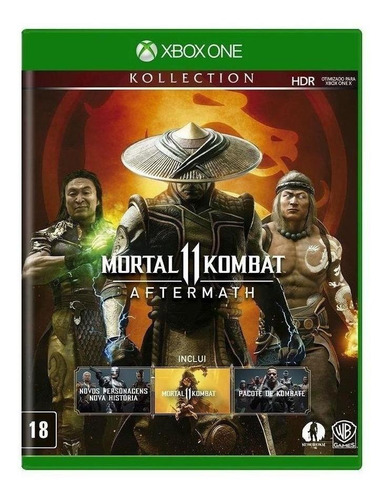 Imagem 1 de 4 de Mortal Kombat 11 Aftermath Kollection Warner Bros. Xbox One Físico