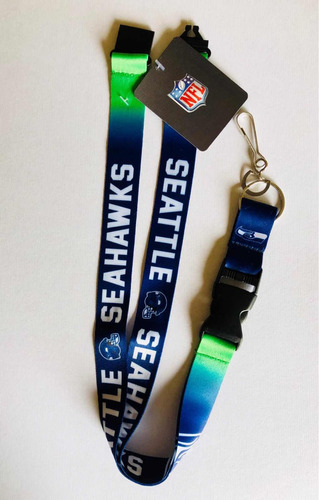 Portagafete Seattle Seahawks, Producto Oficial Nfl