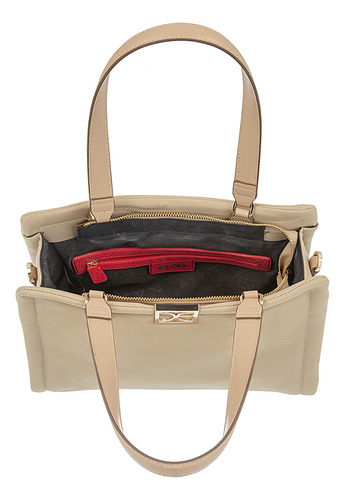 Bolsa Satchel Cloe Llaldemi Grande Color Marrón claro